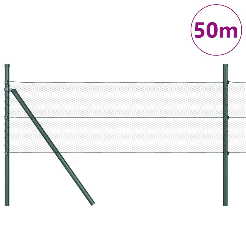 Temeljna zavarena žičana ograda 50 x 0,5 m (Š x V)