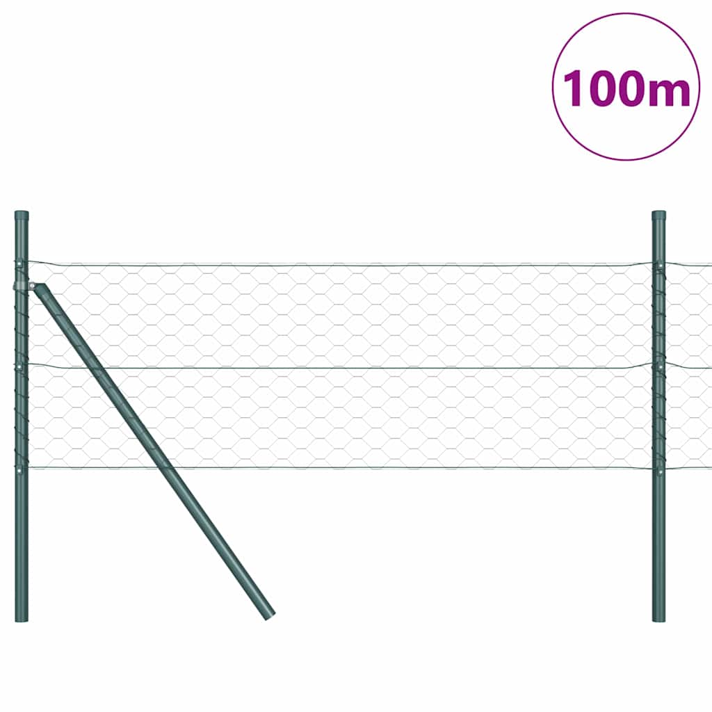 Temeljna zavarena žičana ograda 100 x 0,4 m (Š x V)