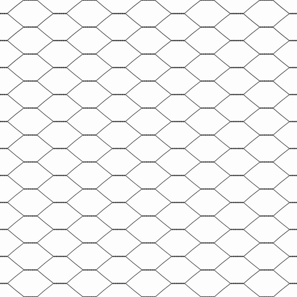 Temeljna zavarena žičana ograda 100 x 0,6 m (Š x V)