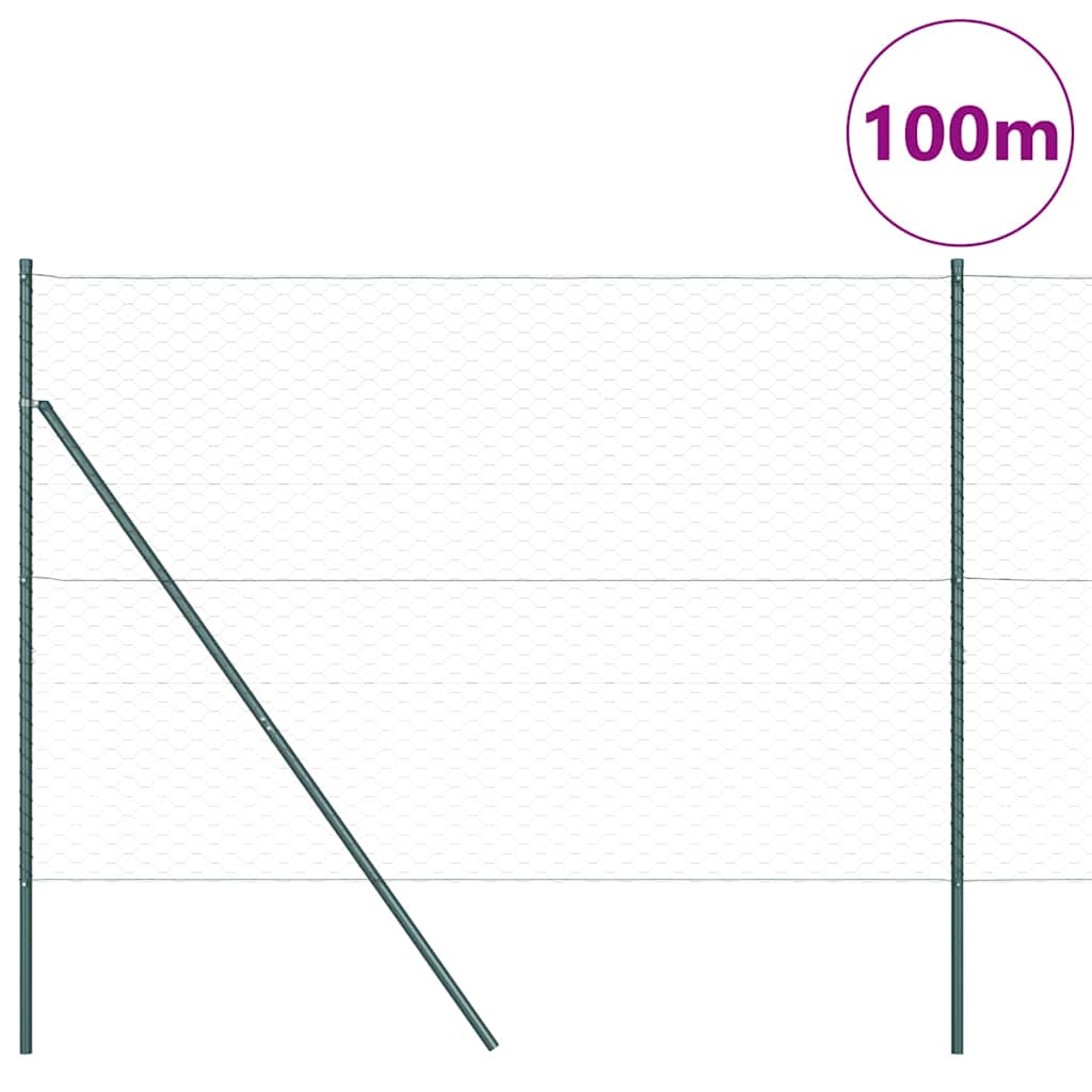 Temeljna zavarena žičana ograda 100 x 1,6 m (Š x V)
