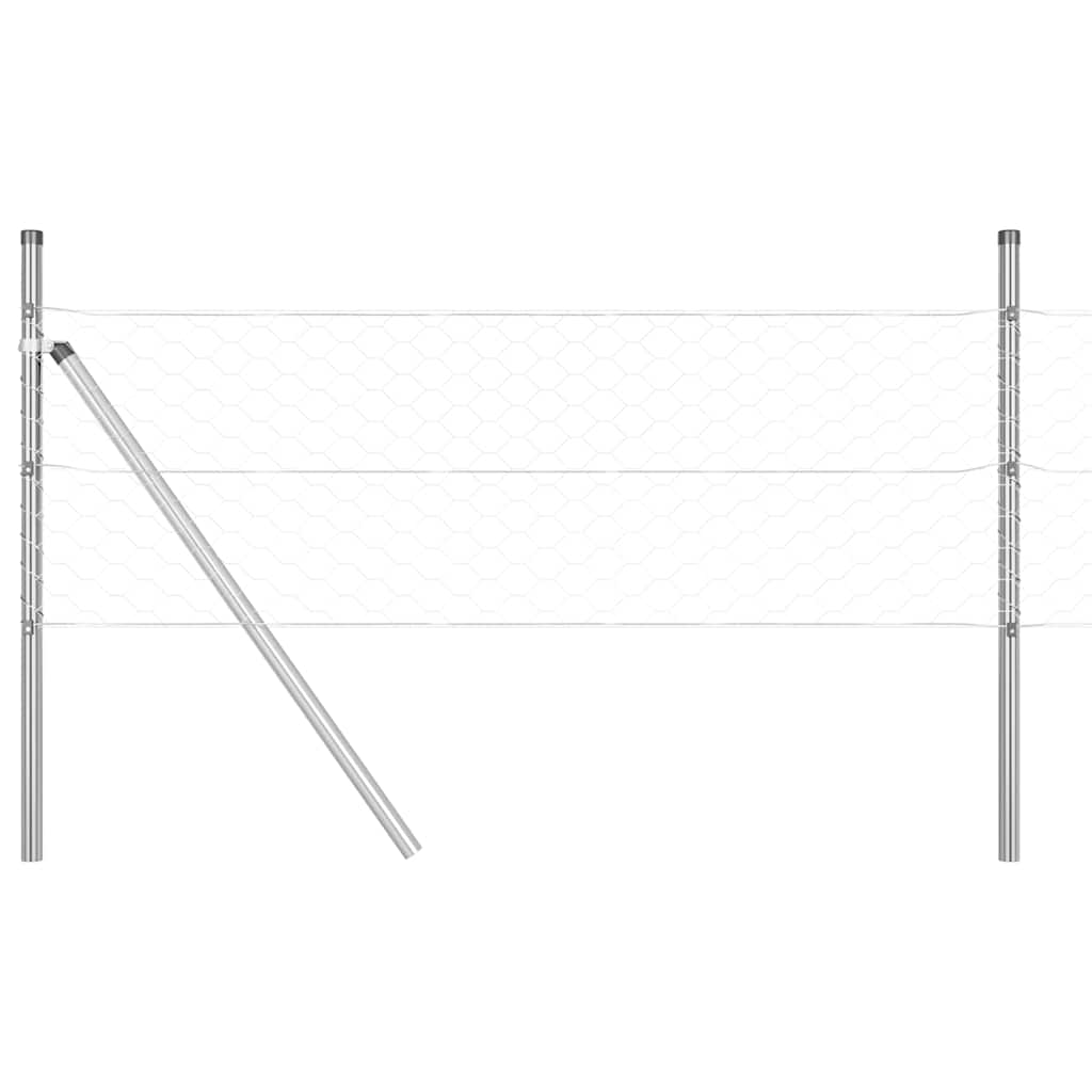 Temeljna zavarena žičana ograda 50 x 0,5 m (Š x V)