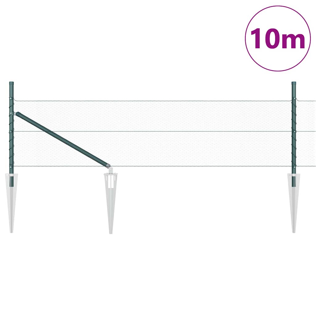 Zavareno žičano ograđivanje s bodljama 10 x 0,4 m (Š x V)