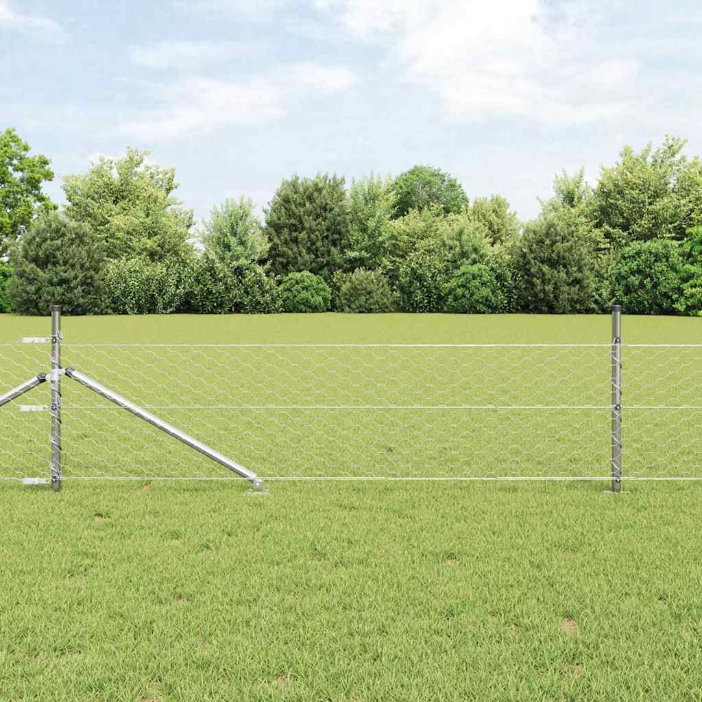 Zavareno žičano ograđivanje s bodljama 50 x 0,5 m (Š x V)