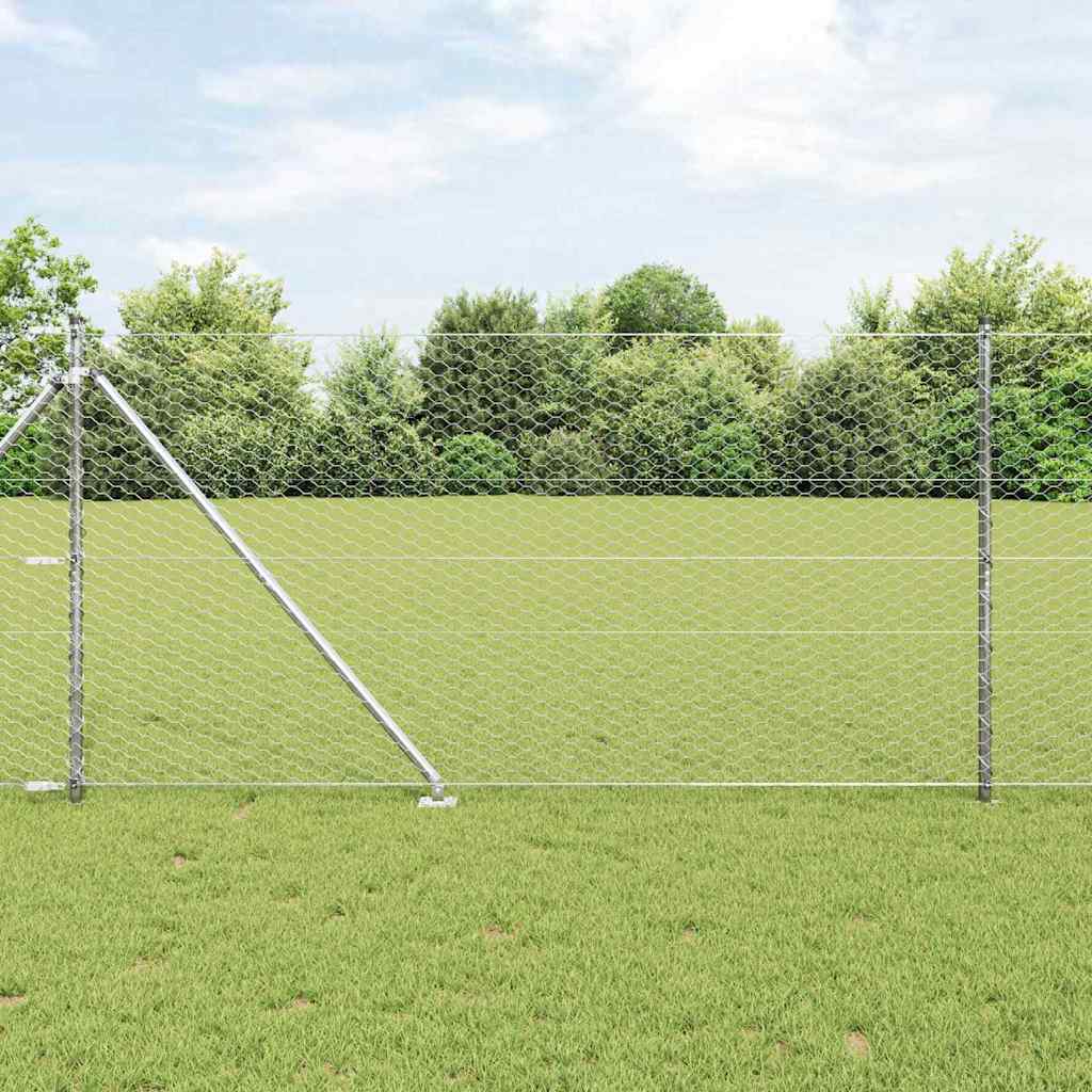 Zavareno žičano ograđivanje s bodljama 50 x 1,2 m (Š x V)