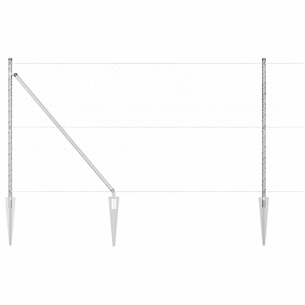 Zavareno žičano ograđivanje s bodljama 100 x 1,4 m (Š x V)
