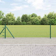 Zavareno žičano ogradno mreža s betonskom podlogom 100 x 0,5 m