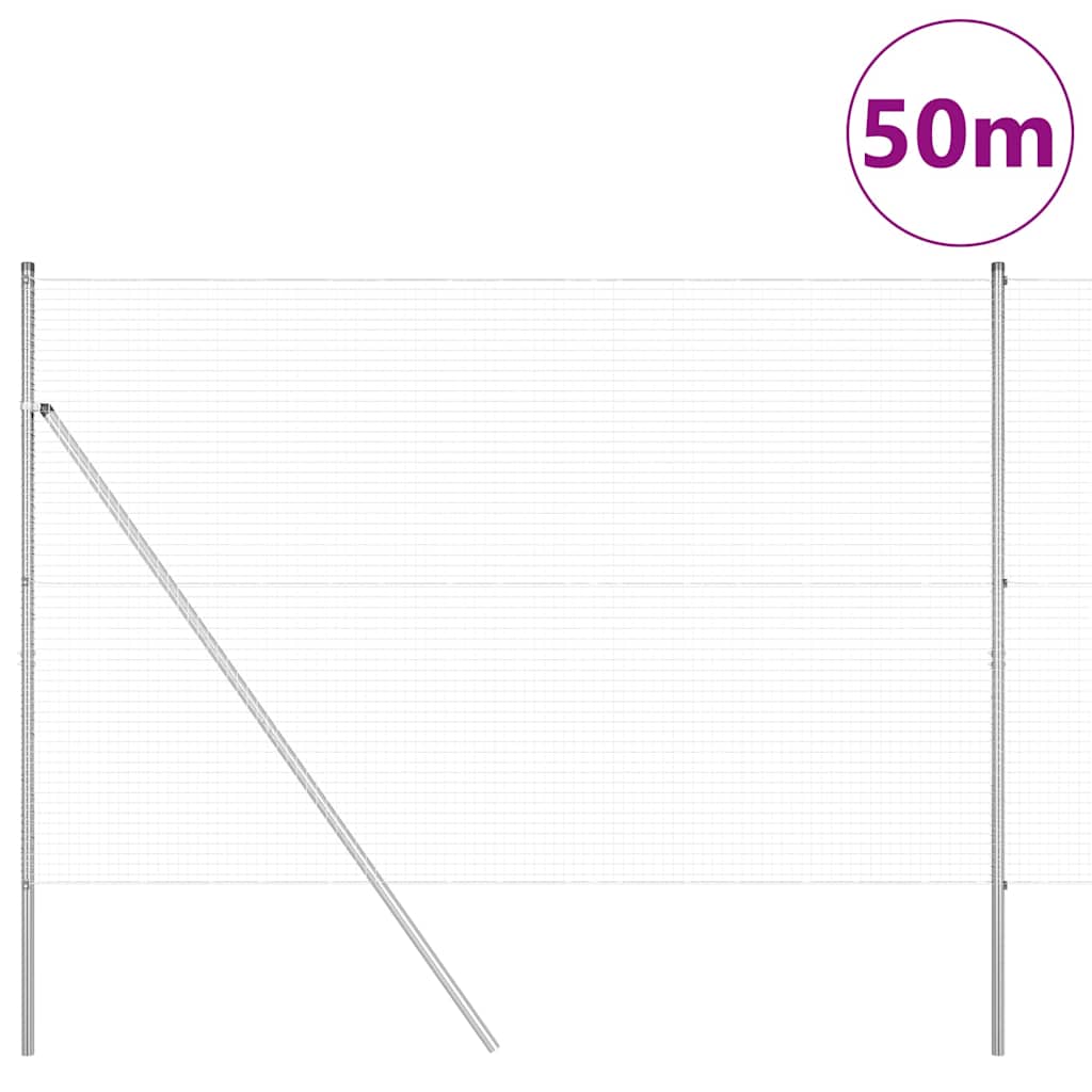Temeljna zavarena žičana ograda 50 x 1,5 m (Š x V)