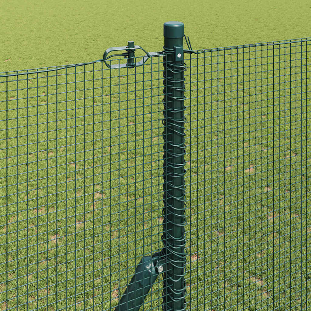 Temeljna zavarena žičana ograda 10 x 1,6 m Zelena Mreža