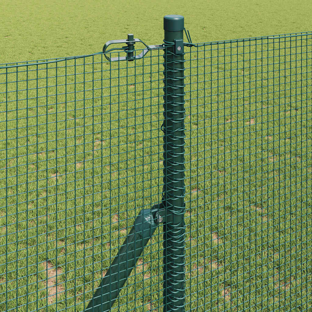 Temeljna zavarena žičana ograda 25 x 1,4 m Zelena Mreža