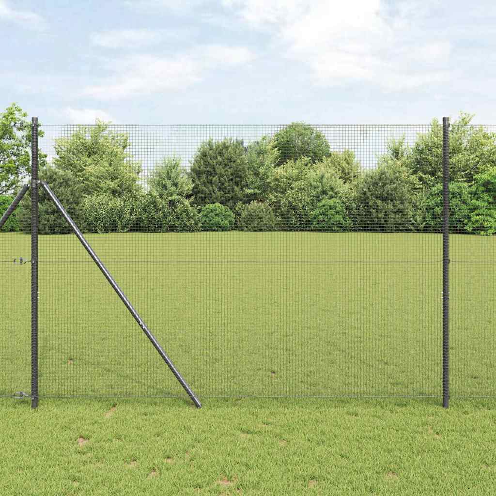 Temeljna zavarena žičana ograda 25 x 1,5 m (Š x V)