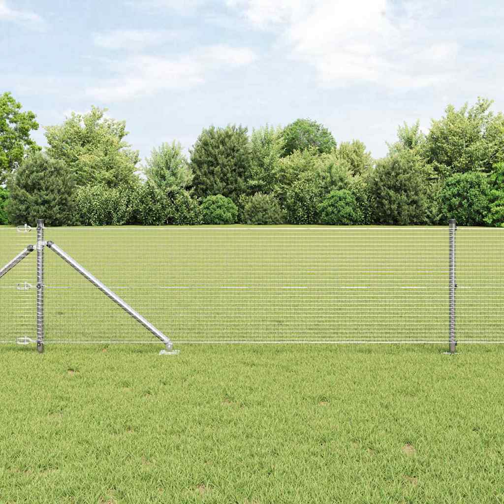 Zavareno žičano ograđivanje s bodljama 50 x 0,6 m Srebrna Mreža