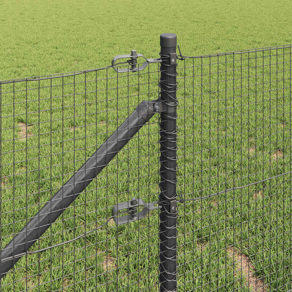 Zavareno žičano ograđivanje s bodljama 25 x 0,4 m Siva Mreža