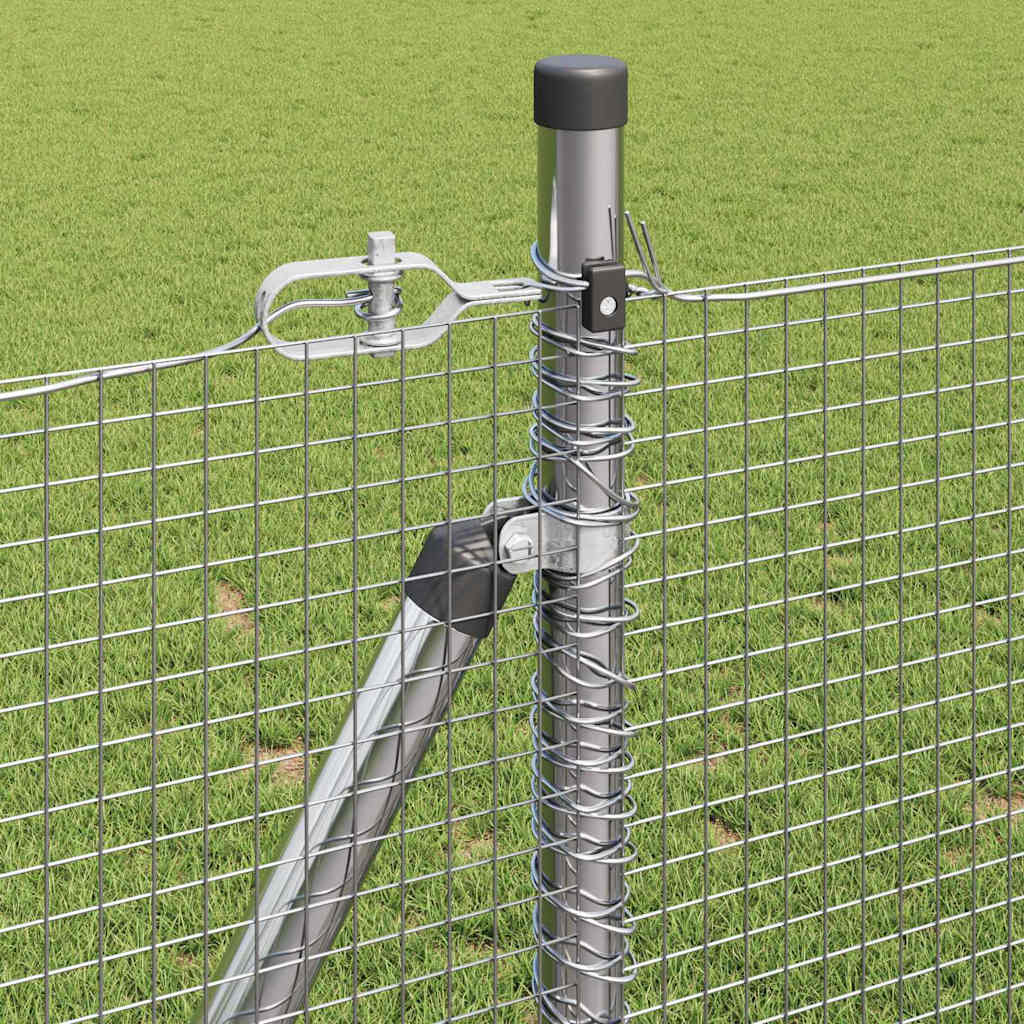 Zavareno žičano ogradno mreža s betonskom podlogom 10 x 0,8 m