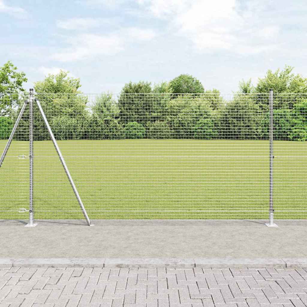 Zavareno žičano ogradno mreža s betonskom podlogom 10 x 1,2 m
