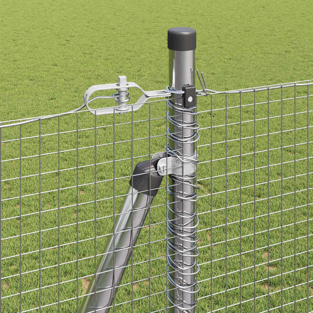 Zavareno žičano ogradno mreža s betonskom podlogom 10 x 1,4 m
