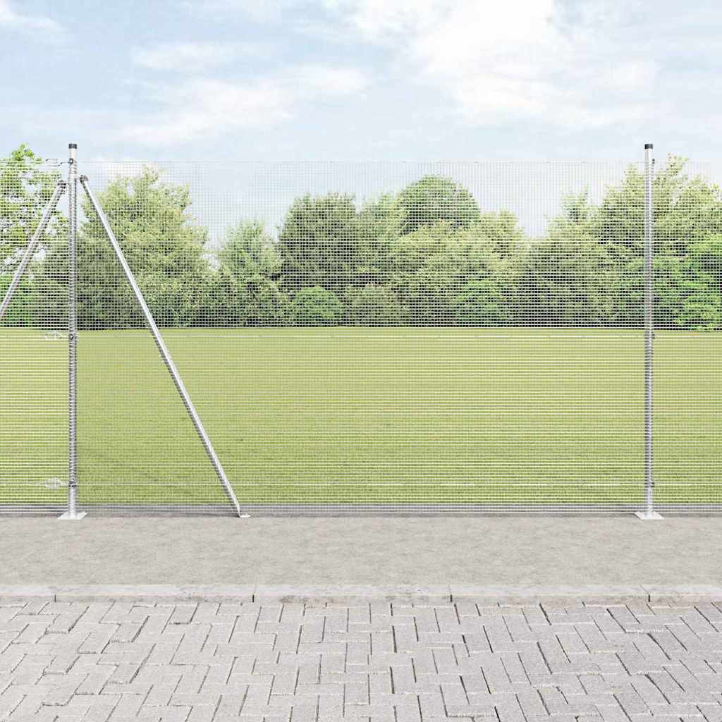 Zavareno žičano ogradno mreža s betonskom podlogom 10 x 1,6 m