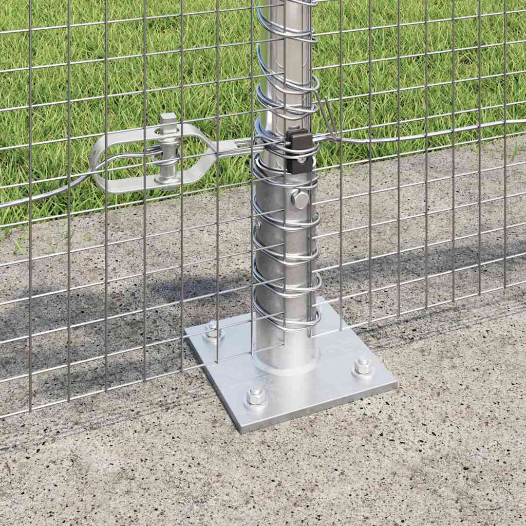 Zavareno žičano ogradno mreža s betonskom podlogom 25 x 0,5 m