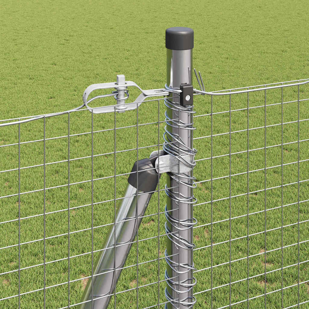 Zavareno žičano ogradno mreža s betonskom podlogom 25 x 1,6 m