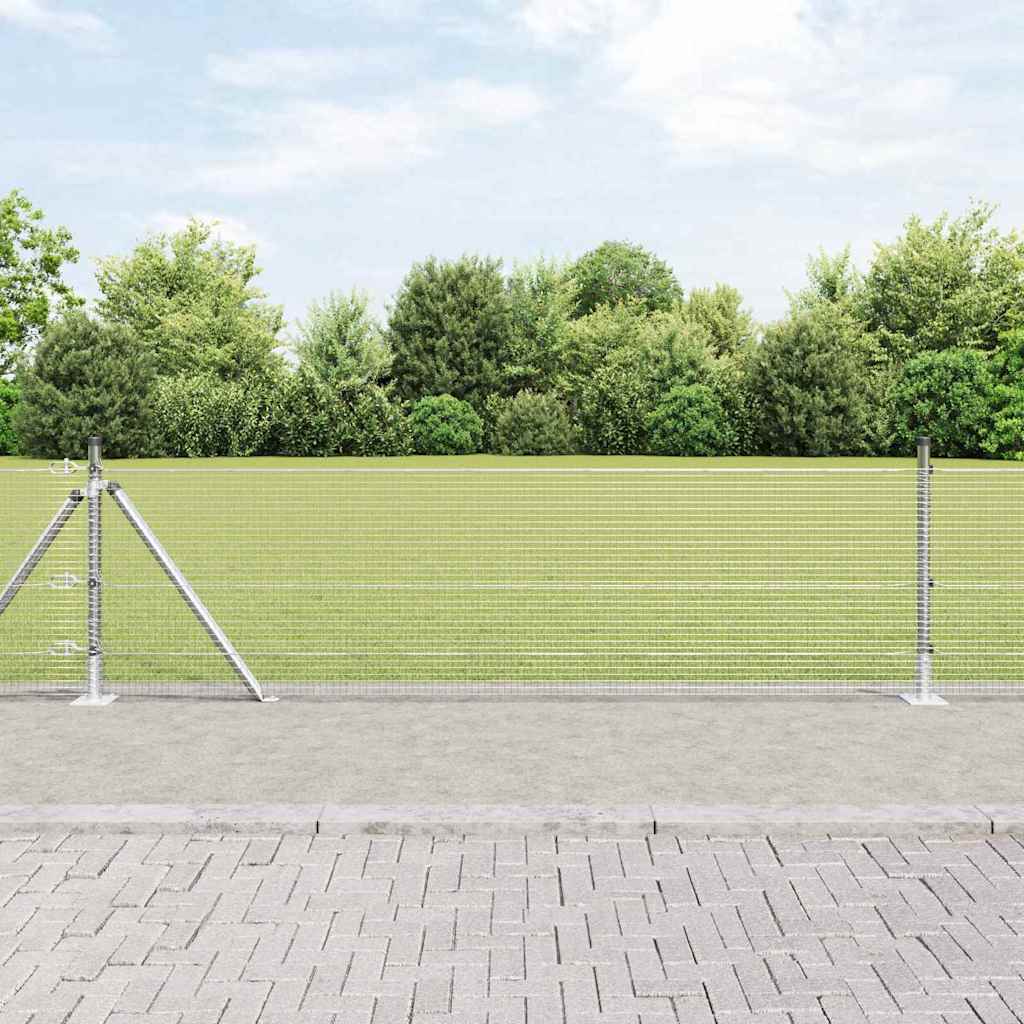 Zavareno žičano ogradno mreža s betonskom podlogom 50 x 0,6 m