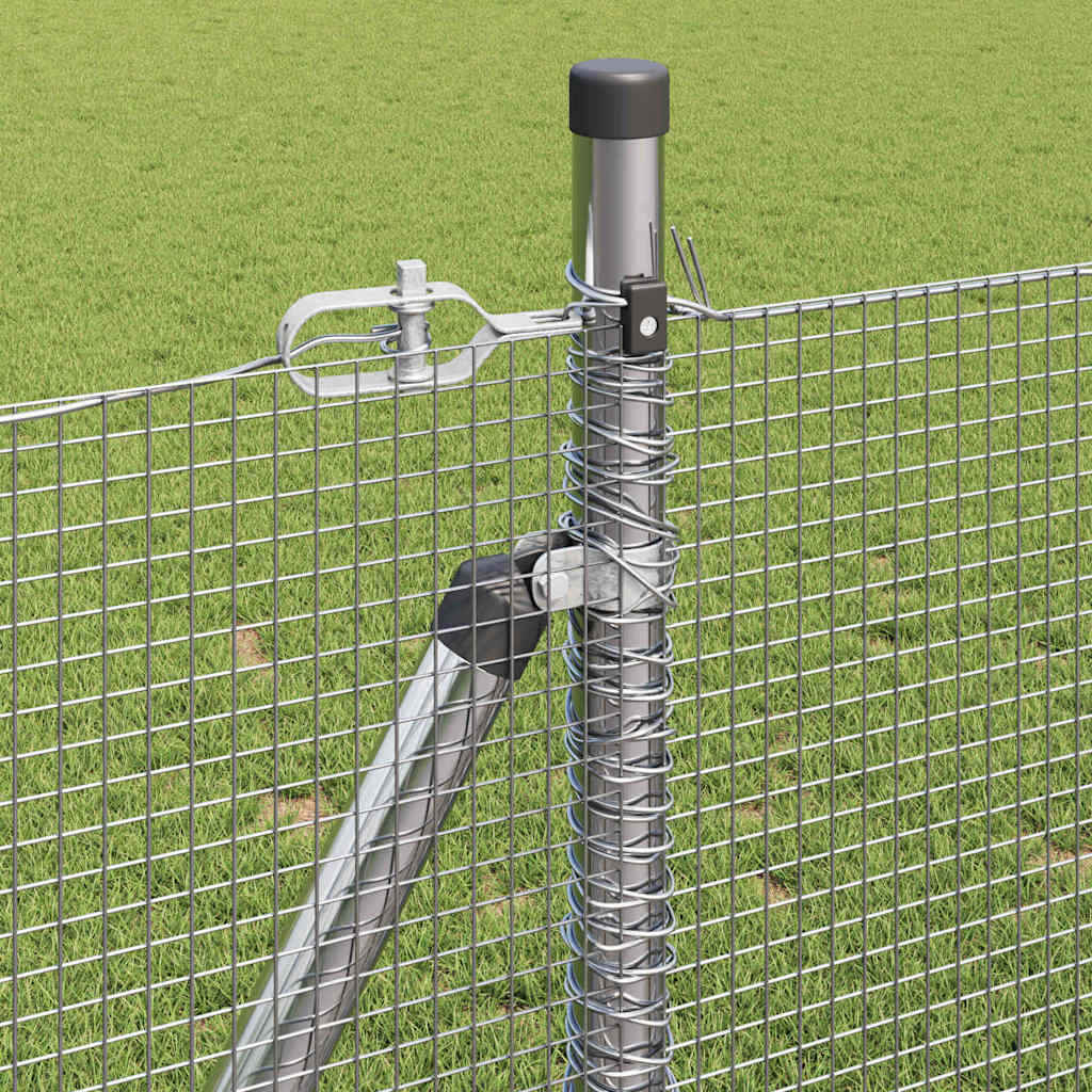 Zavareno žičano ogradno mreža s betonskom podlogom 50 x 0,8 m