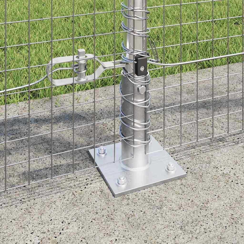 Zavareno žičano ogradno mreža s betonskom podlogom 50 x 0,8 m