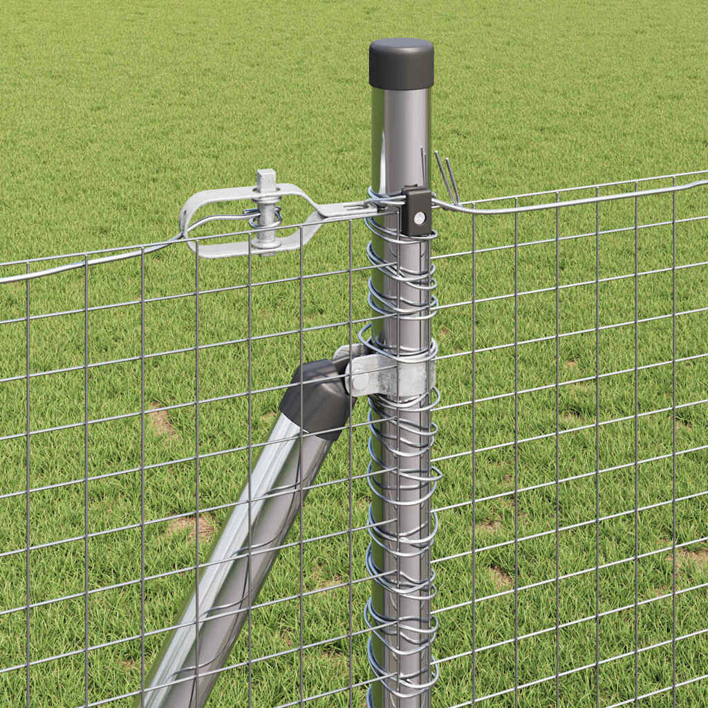 Zavareno žičano ogradno mreža s betonskom podlogom 50 x 0,8 m