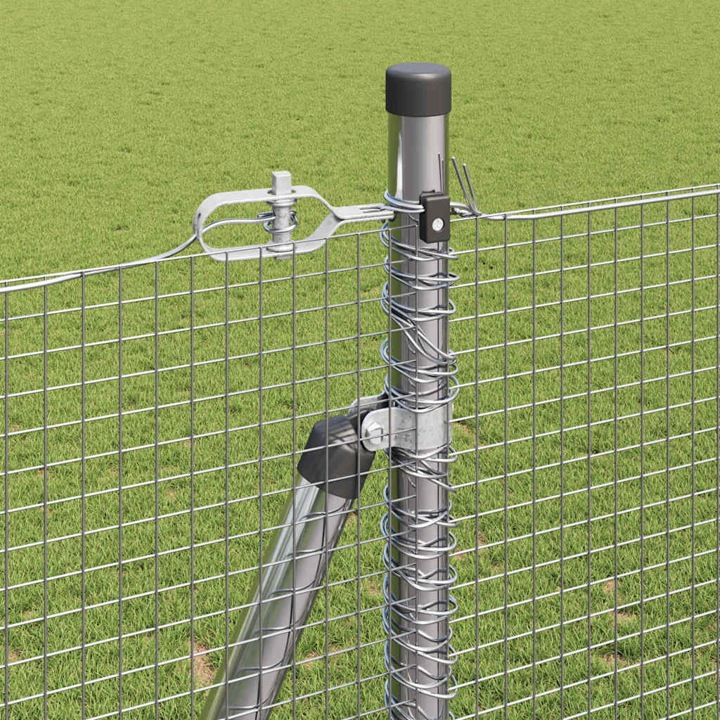Zavareno žičano ogradno mreža s betonskom podlogom 50 x 1,5 m