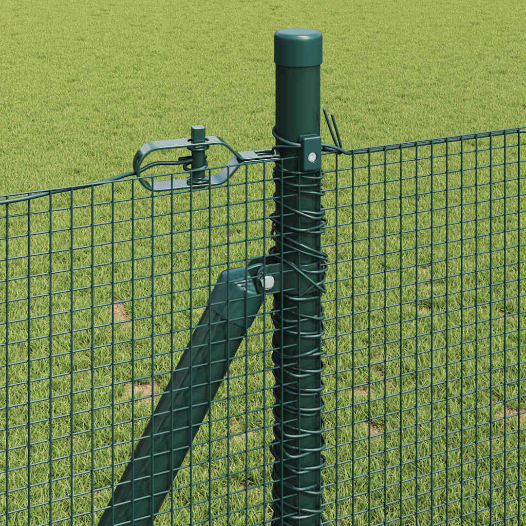 Zavareno žičano ogradno mreža s betonskom podlogom 25 x 0,8 m