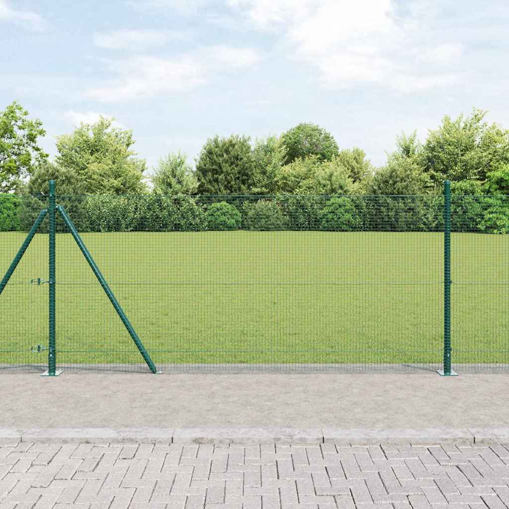 Zavareno žičano ogradno mreža s betonskom podlogom 50 x 0,8 m