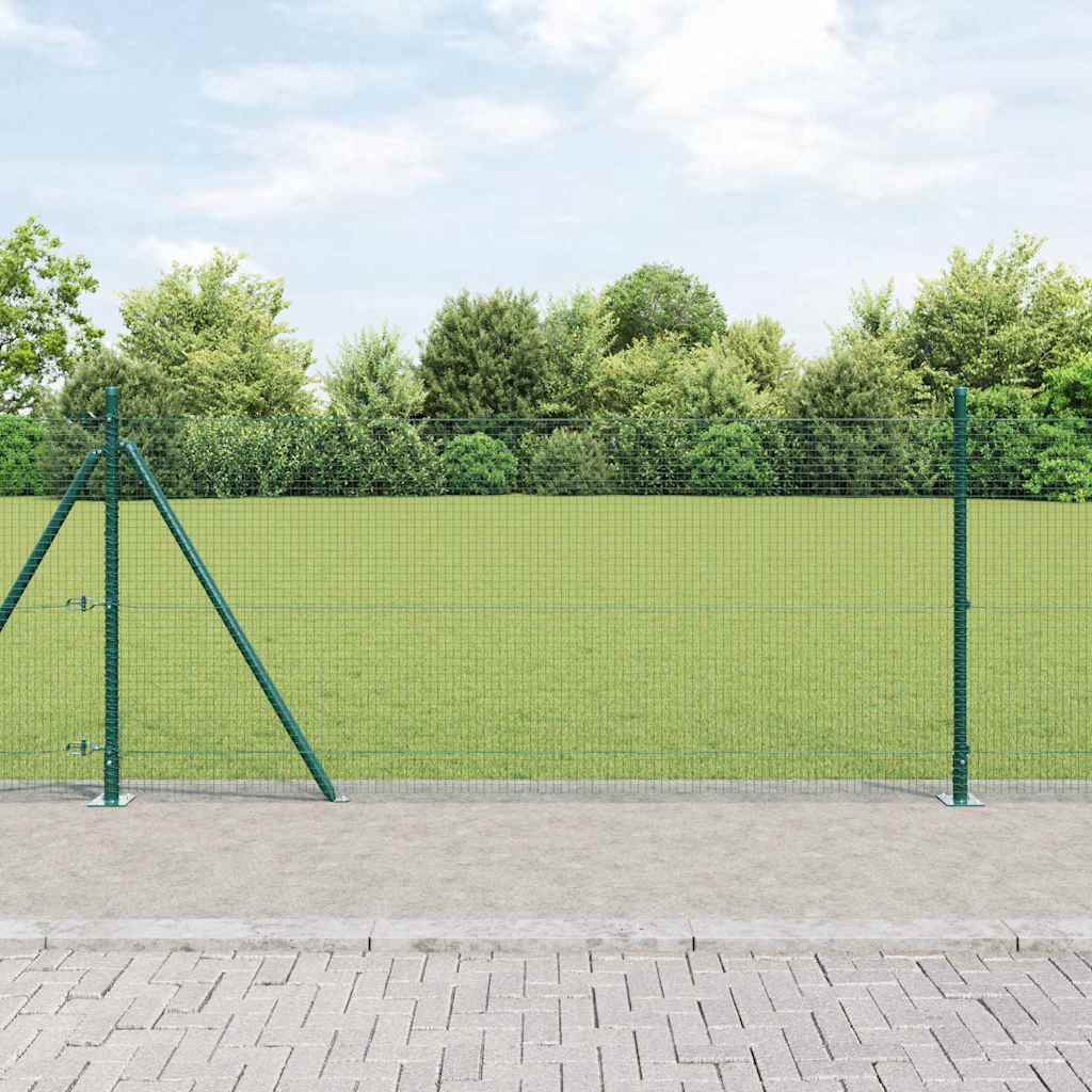 Zavareno žičano ogradno mreža s betonskom podlogom 50 x 0,8 m