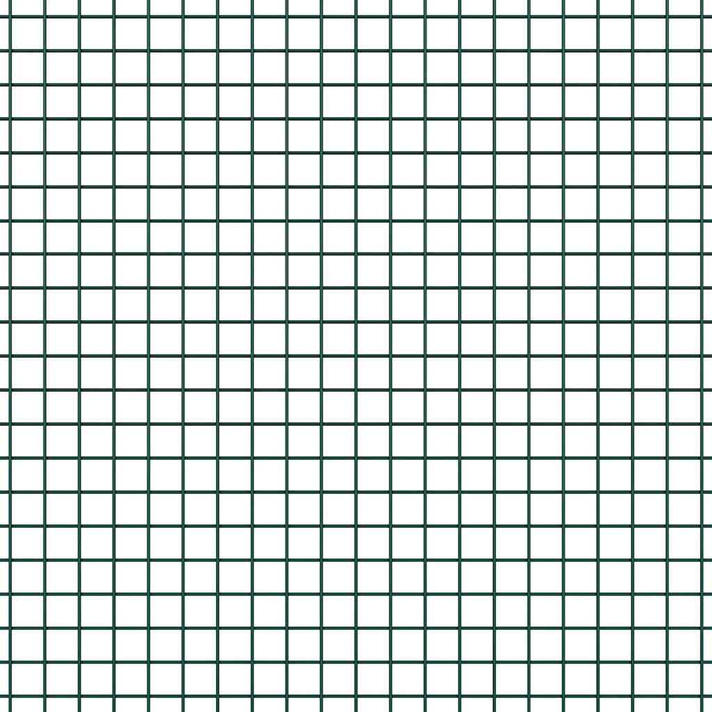 Zavareno žičano ogradno mreža s betonskom podlogom 100 x 0,4 m