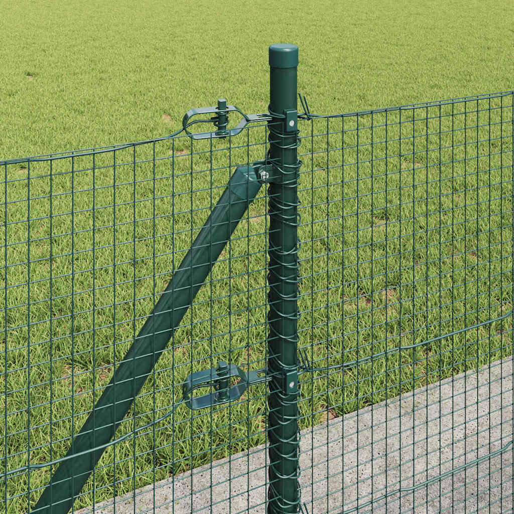 Zavareno žičano ogradno mreža s betonskom podlogom 100 x 0,4 m