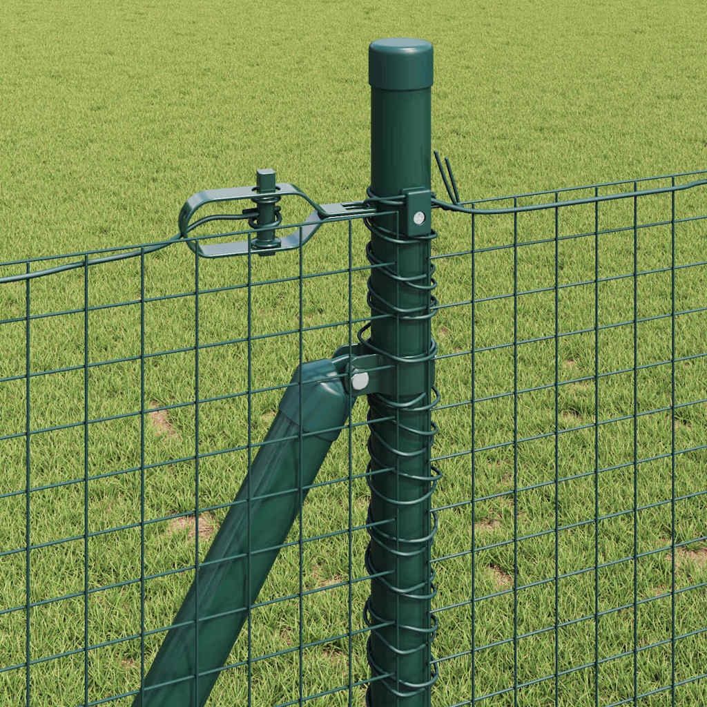 Zavareno žičano ogradno mreža s betonskom podlogom 100 x 0,8 m