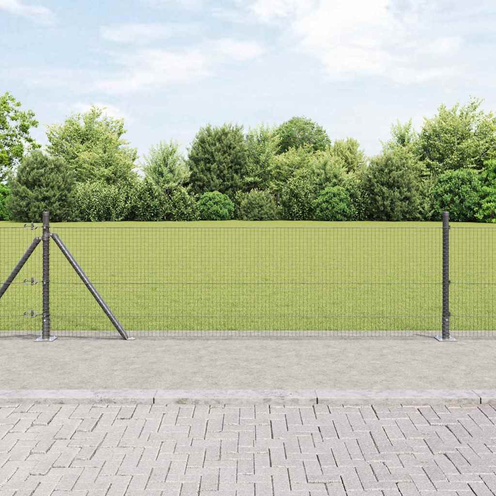 Zavareno žičano ogradno mreža s betonskom podlogom 50 x 0,6 m