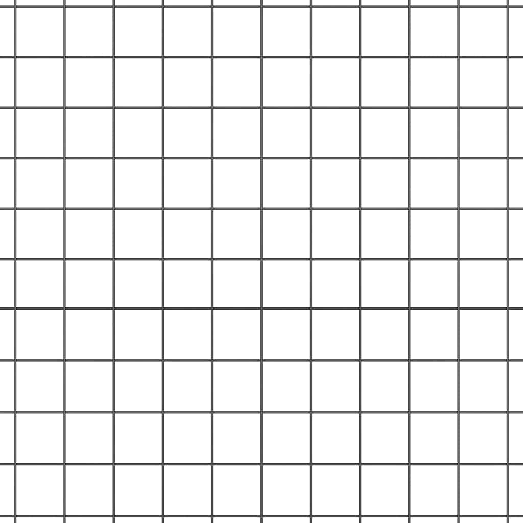 Zavareno žičano ogradno mreža s betonskom podlogom 50 x 0,6 m