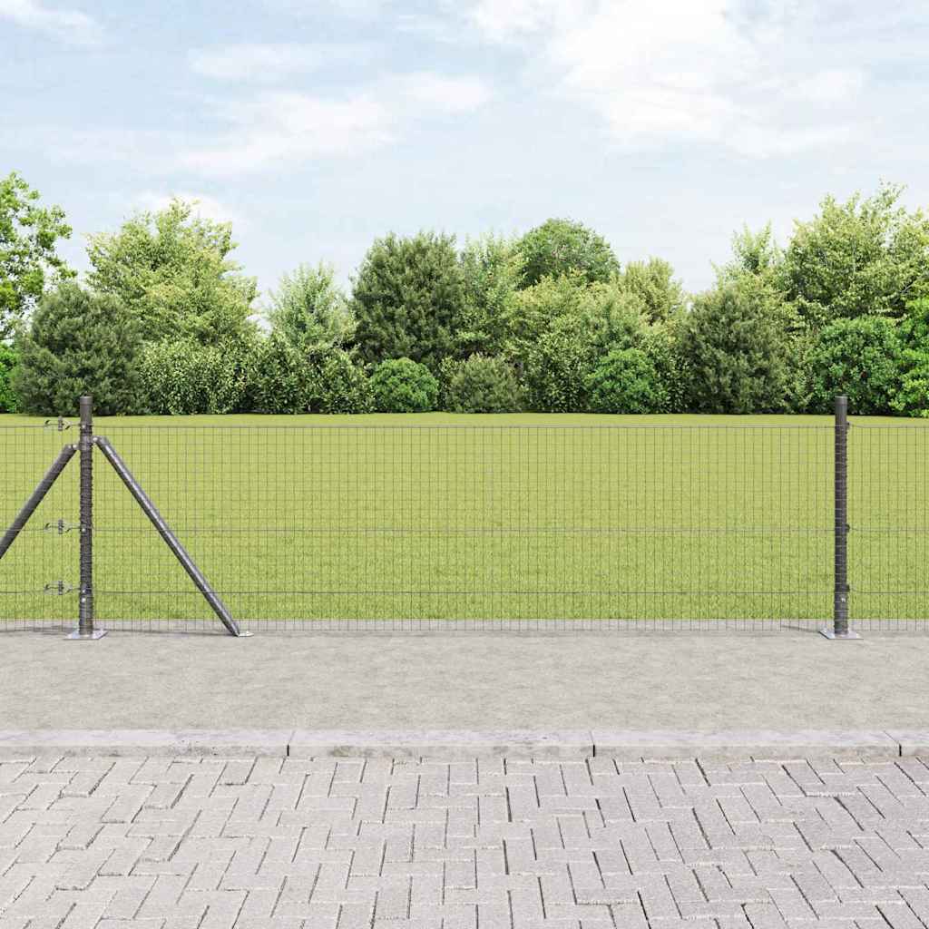 Zavareno žičano ogradno mreža s betonskom podlogom 50 x 0,6 m