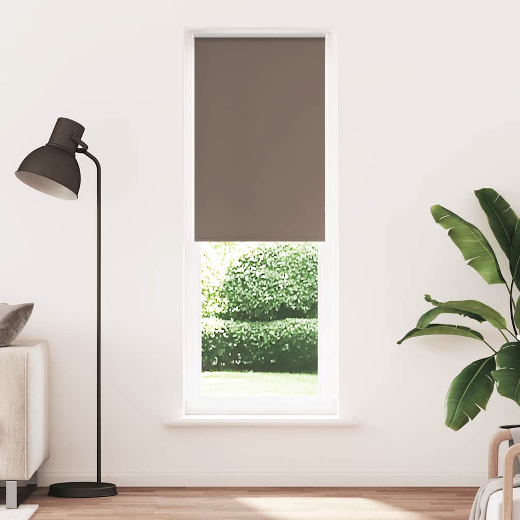 Rolo zavjesa za zamračivanje boje kave 65x230 cm Širina tkanine 60,7 cm Poliester