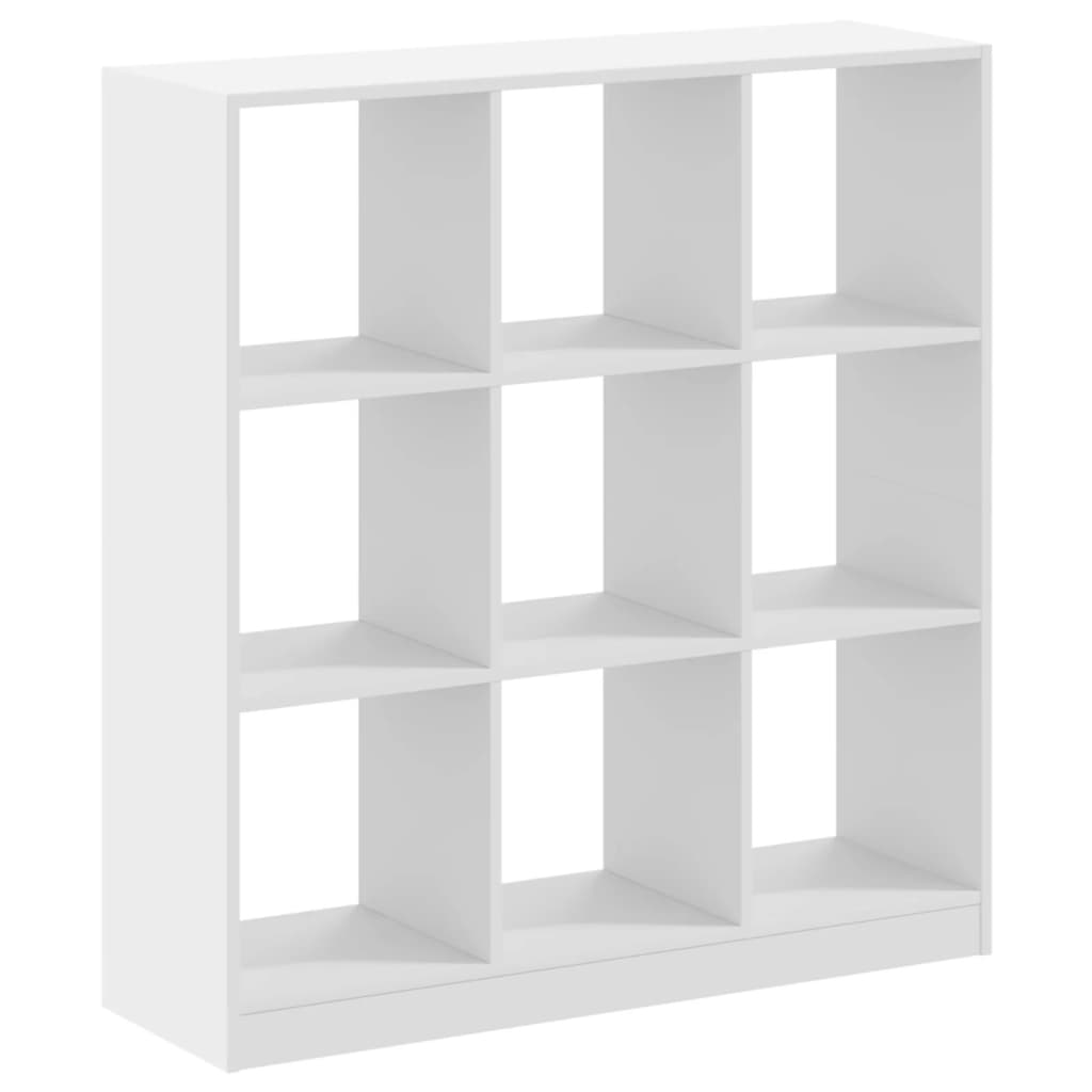 Regal za knjige bijeli 102 x 32 x 108 cm od konstruiranog drva