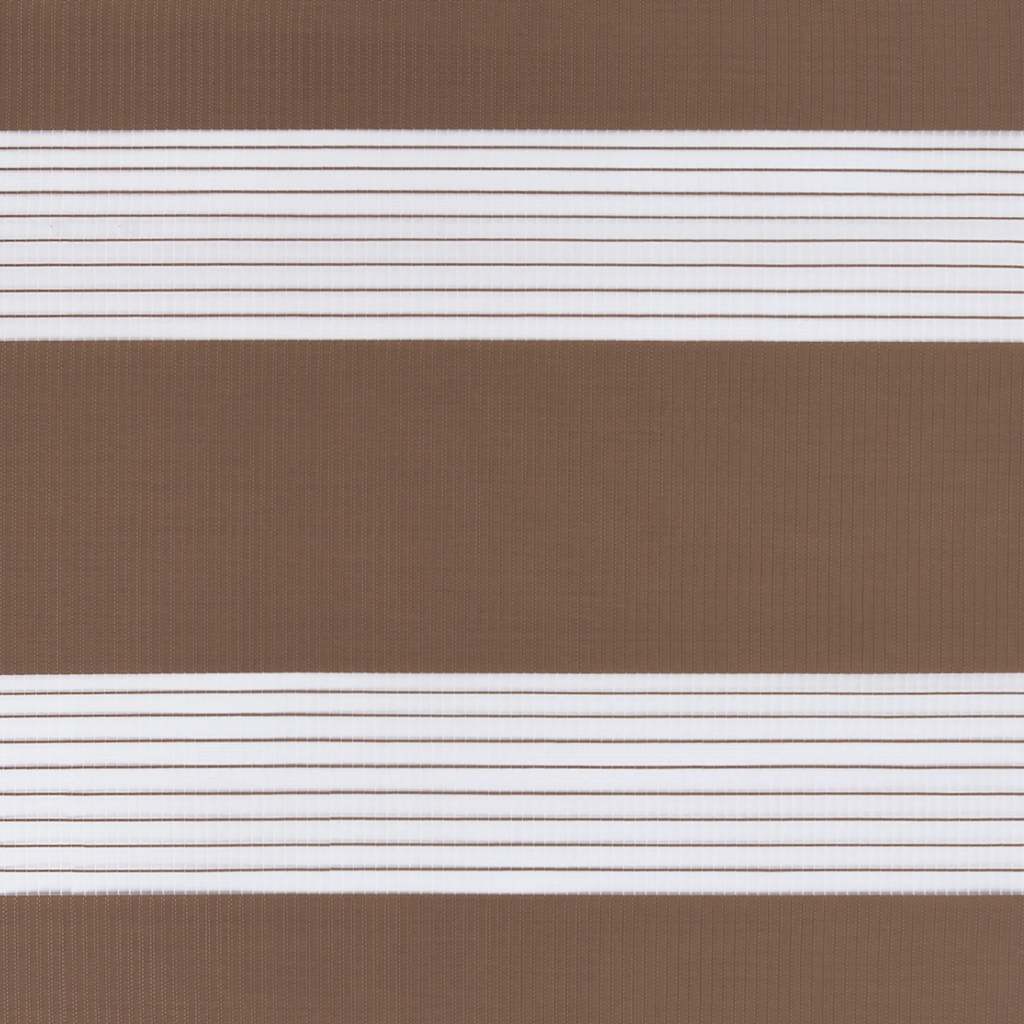 Zebra zavjesa smeđa 65x100 cm širina tkanine 60,9 cm poliester