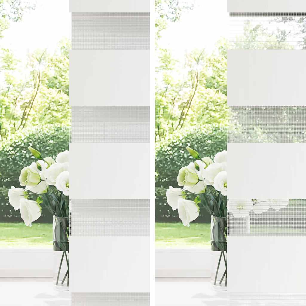 Zebra zavjesa Smeđa 155x100 cm Širina tkanine 150,9 cm Poliester