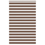Zebra zavjesa Smeđa 150x200 cm Širina tkanine 145,9 cm Poliester