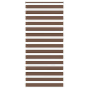 Zebra zavjesa Smeđa 110x230 cm Širina tkanine 105,9 cm Poliester