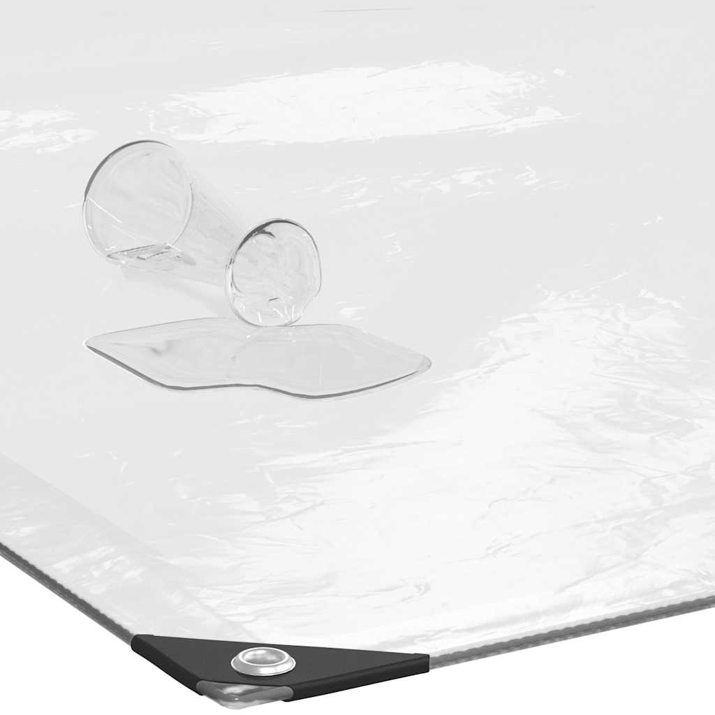 Prozirna cerada s ušicama 3x8 m polietilen