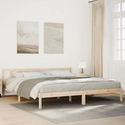 Dugi okvir kreveta bez madraca 200 x 220 cm od borovine
