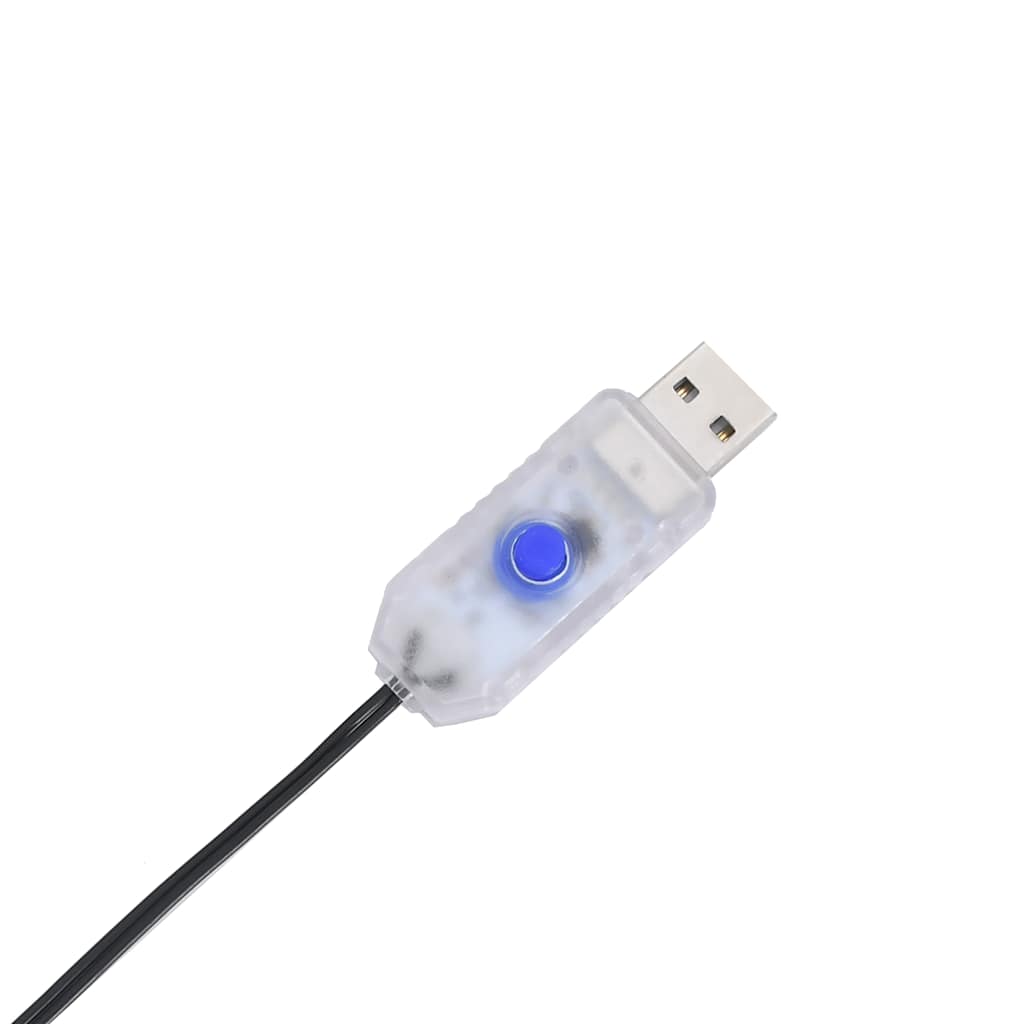 Božićna svjetla silueta zvijezde padalice 115 LED toplo bijelo