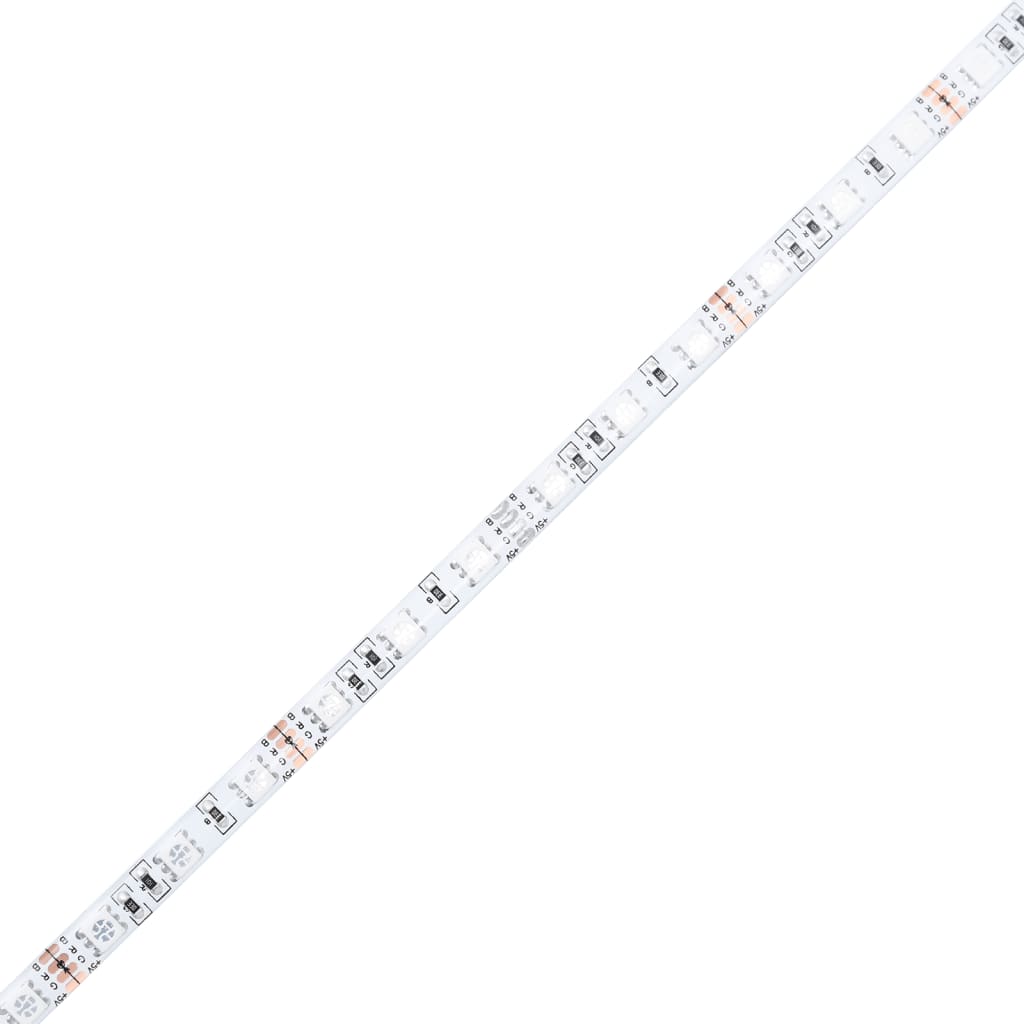 Radni stol s LED svjetlima sivi 140x55x91 cm konstruirano drvo
