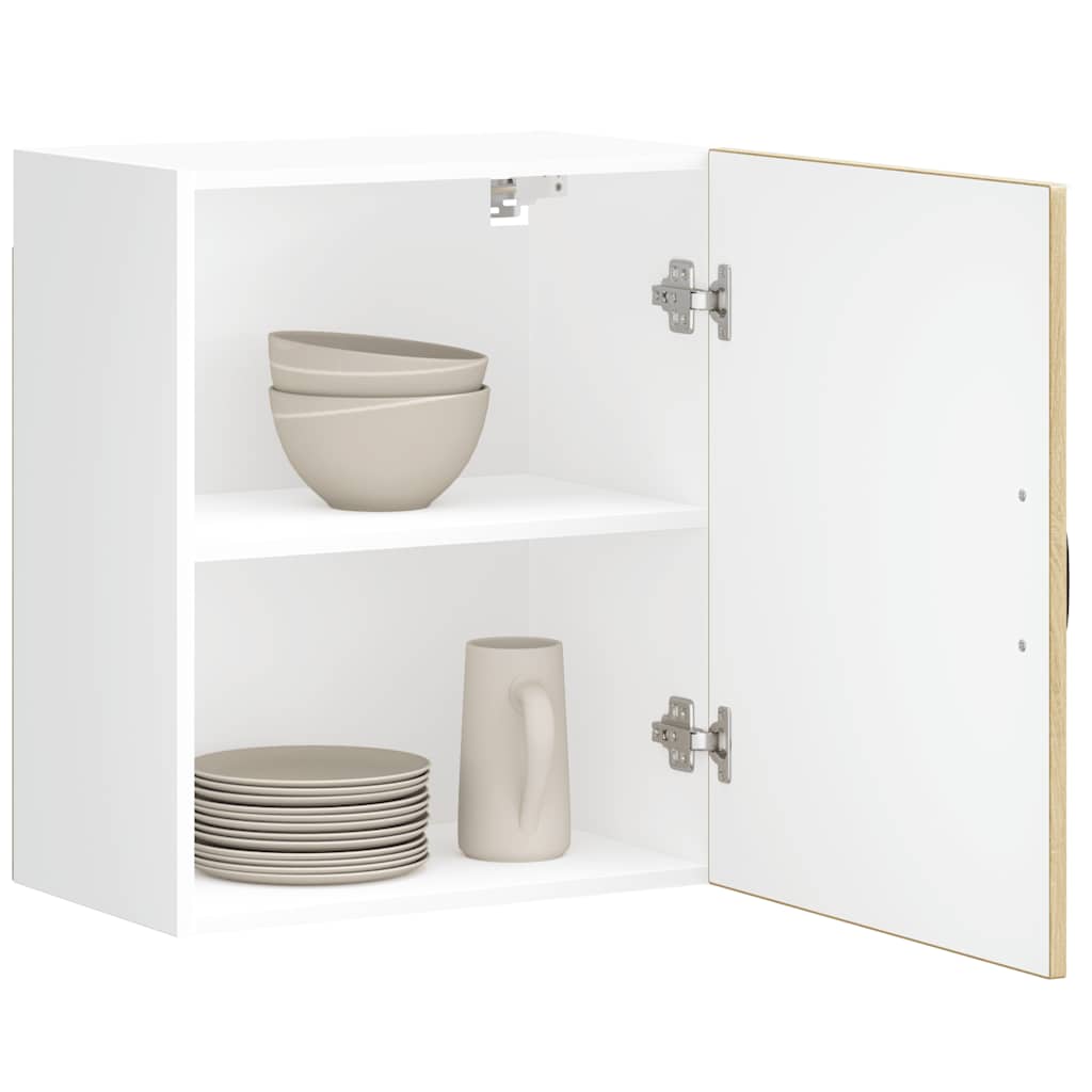 Zidni kuhinjski ormarići 2 kom Lucca hrast sonoma, inženjersko drvo