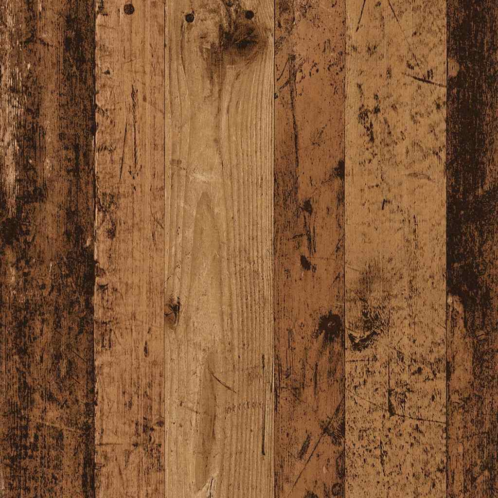 LP kutija za pohranu staro drvo 69,5x34x36 cm konstruirano drvo