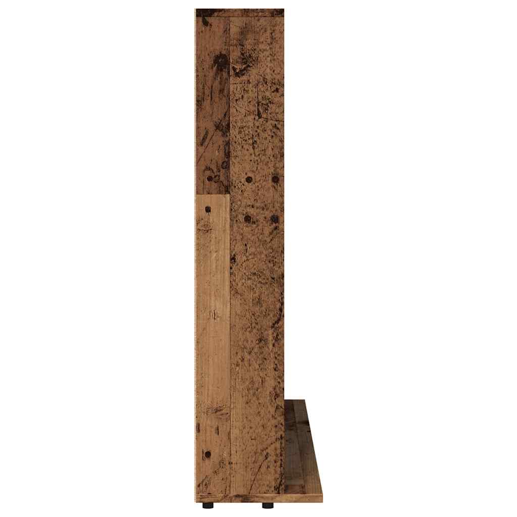 CD ormarić staro drvo 100x23x89,5 cm konstruirano drvo