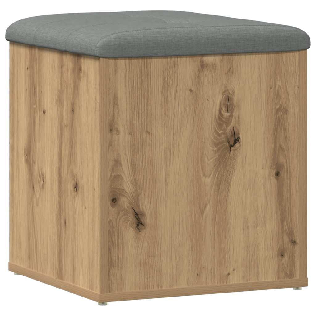 Klupa za odlaganje Artisan hrast 42x42x45 cm izrađeno drvo